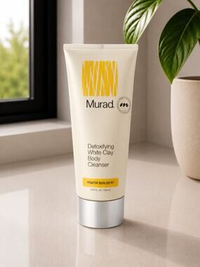 Murad Detoxifying White Clay Body Cleanser Youth Builder 6.75 oz New